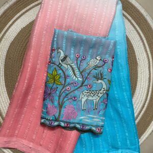 Sneha - BluePeachpink