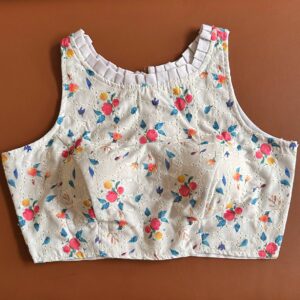 Hakoba highneck Blouse - Baige Pink