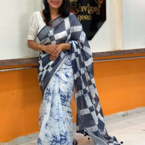 Linen Special - WhiteGray