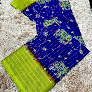 Malai Silk Saree RoyalBlue