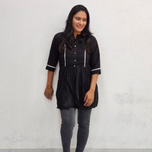 Short Kurti-Black
