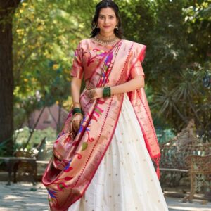 Lehenga- White