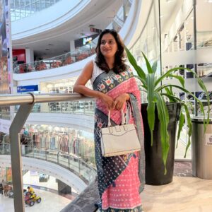 Cottone linene saree