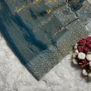 Pradnya Designer saree_Gray