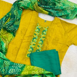 Cotton 3 Piece Dress Set