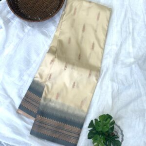 Navratri Special Soft Silk Saree-GRAY