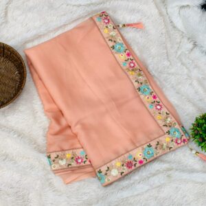 Designer Georgette Saree Aboli