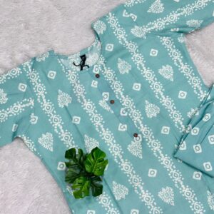 Reena batik dress set : Pista